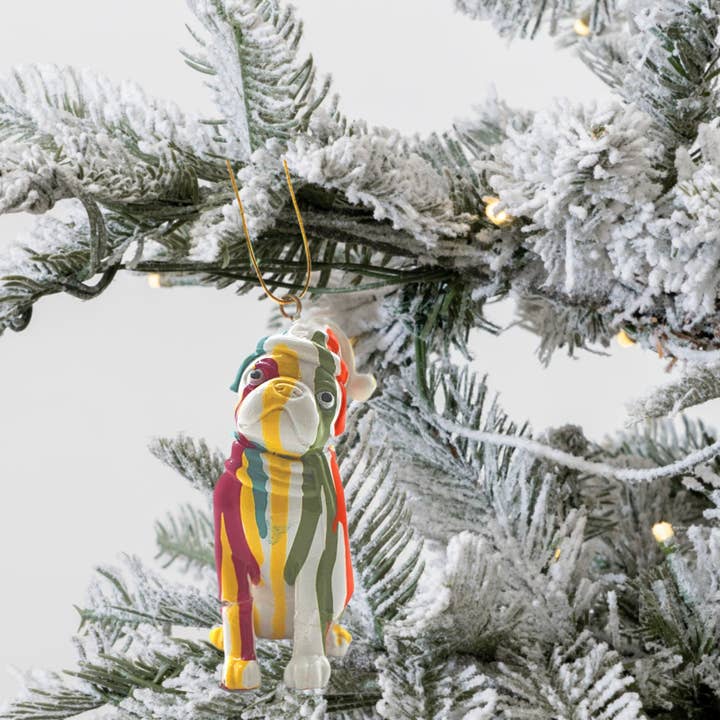 Interior Illusions Plus - Wholesale Ornament Set - Pug Holiday Dog Ornament
