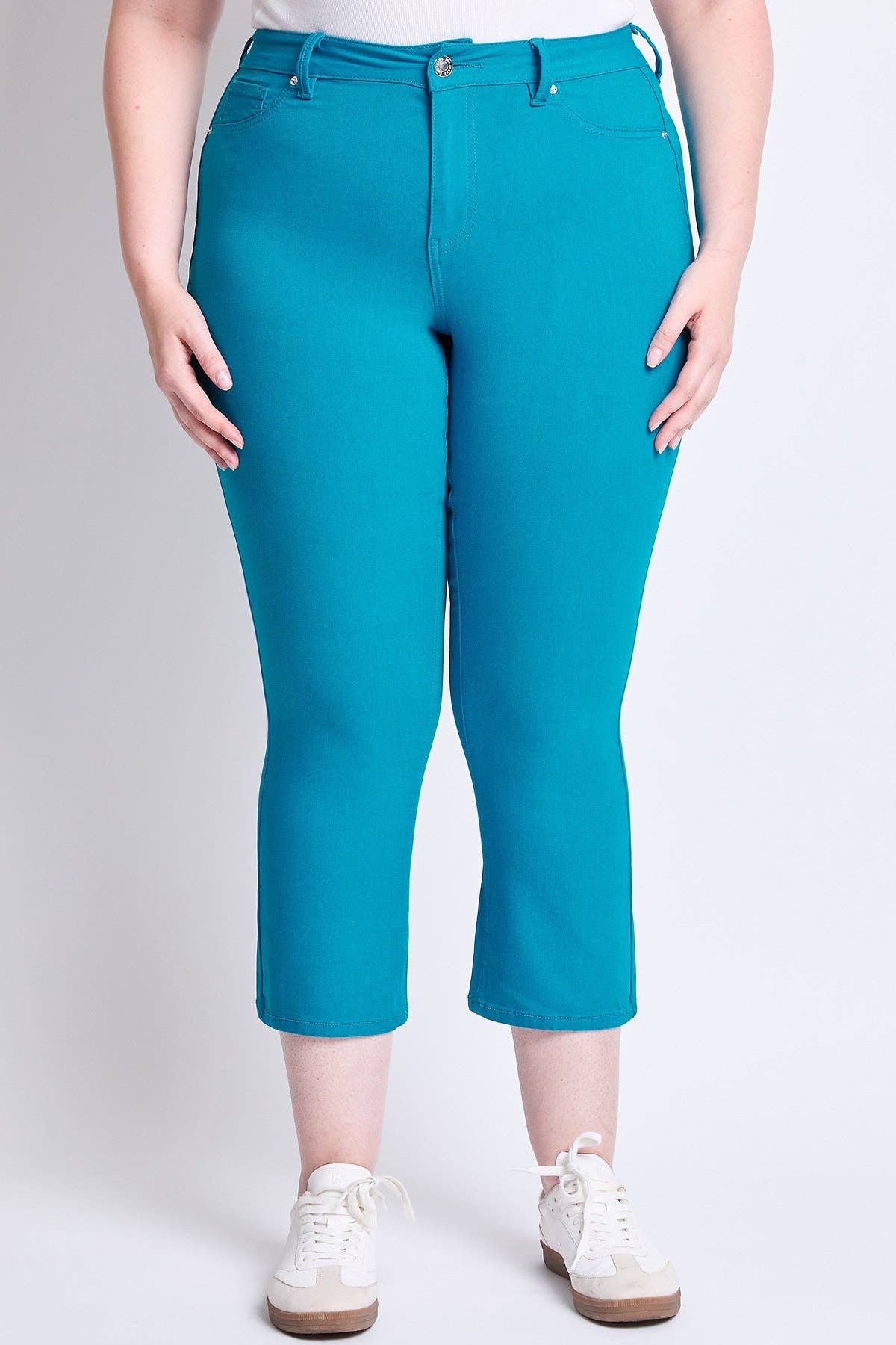 YMI - Vendita all'ingrosso Pantalone - Donna - Pantaloni a zampa taglio corto Plus Hyperstretch-EP2067311