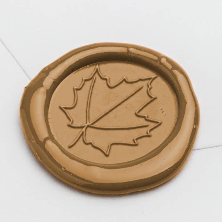 Herfstblad - Lakzegel voor wholesale door Penpaling Paula