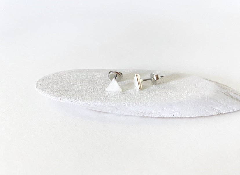 Jenica Jewelry - Wholesale Stud/Post Earrings - Small White Stud Earrings - Multiple Options18