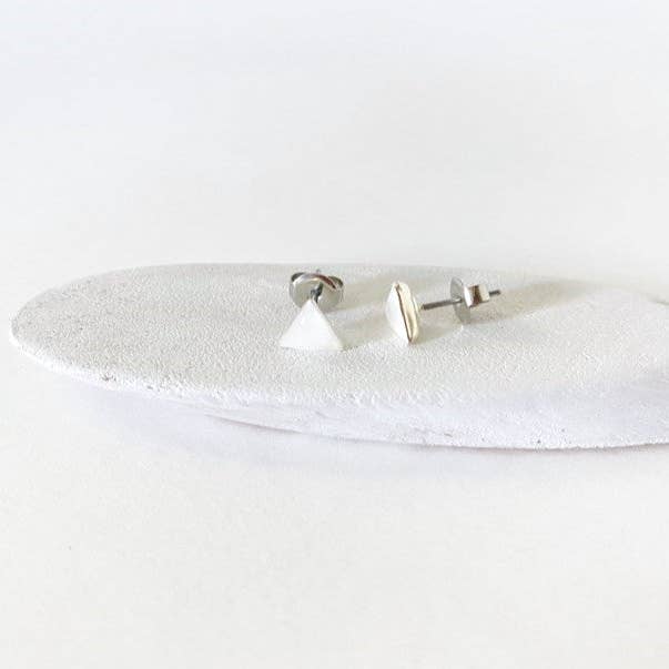 Jenica Jewelry - Wholesale Stud/Post Earrings - Small White Stud Earrings - Multiple Options18