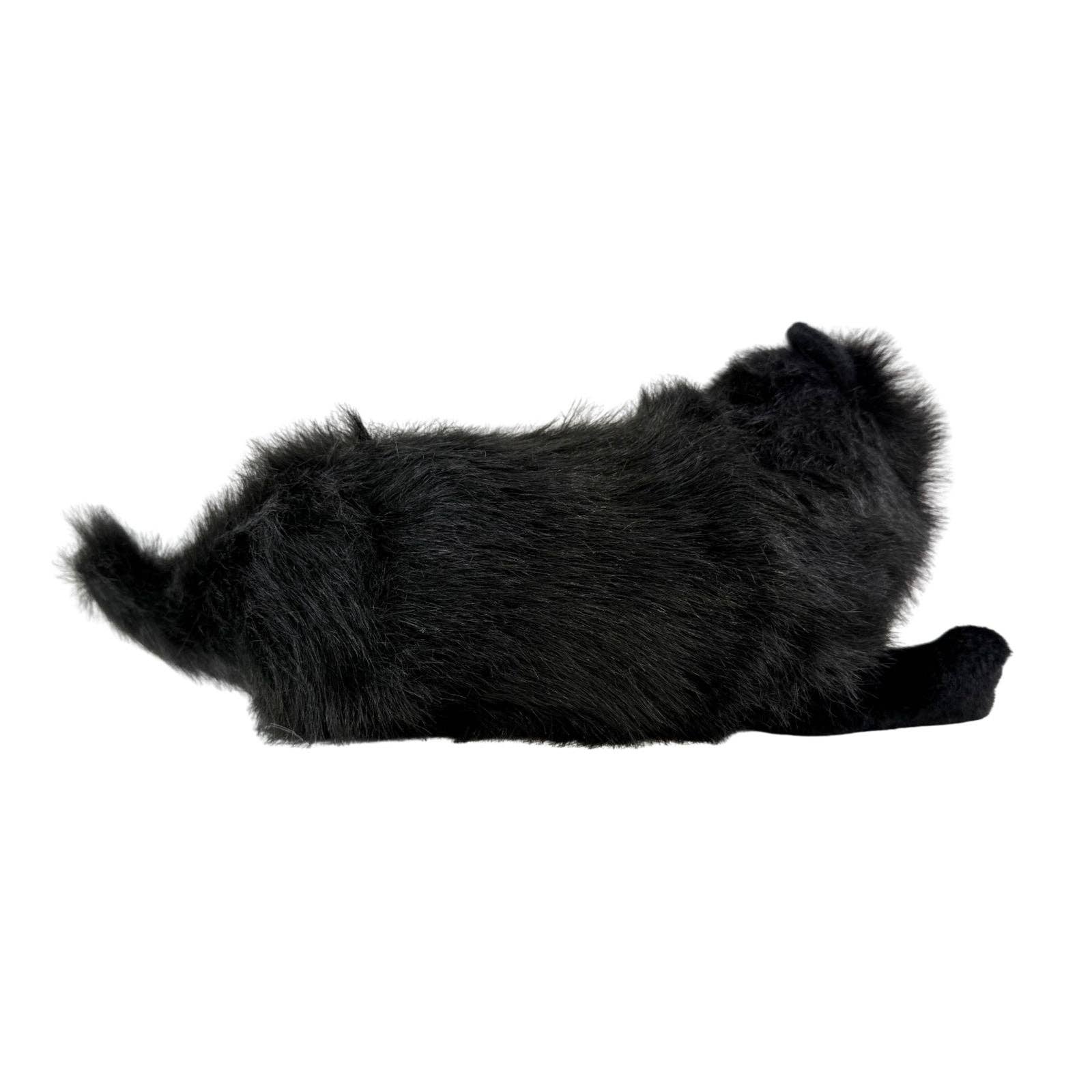 Bocchetta Plush Toys – Peluche - Cão por atacado – Onyx - Gato Preto - 38cm deitado6