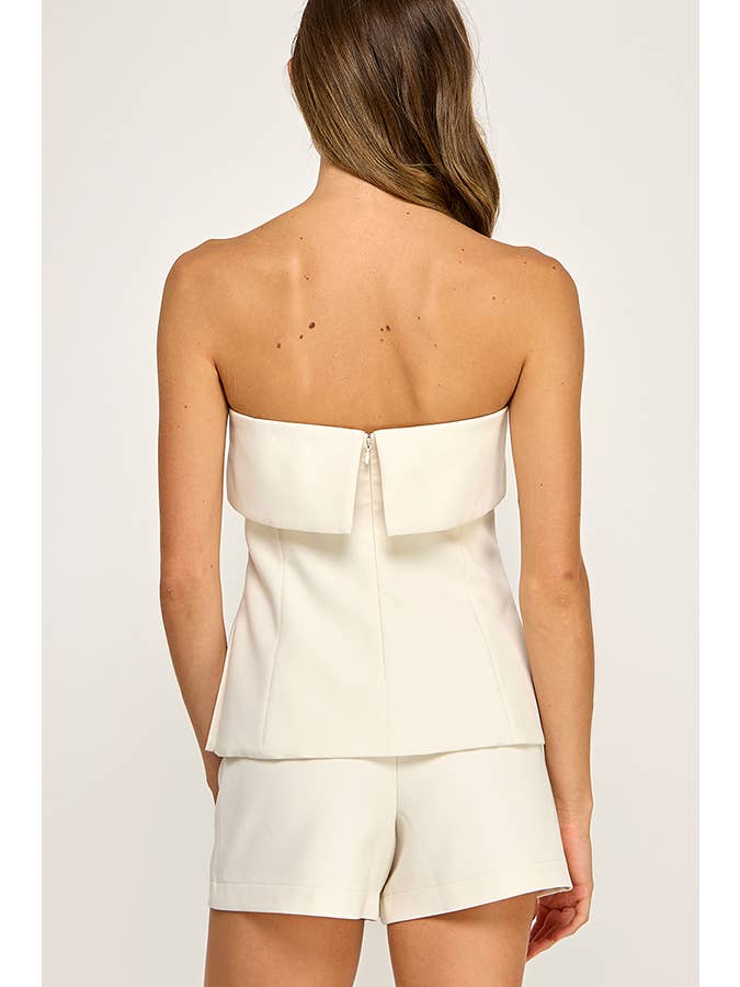 Miss Love - Wholesale Blouse - Women's - STRUCTURED TUBE TOP3