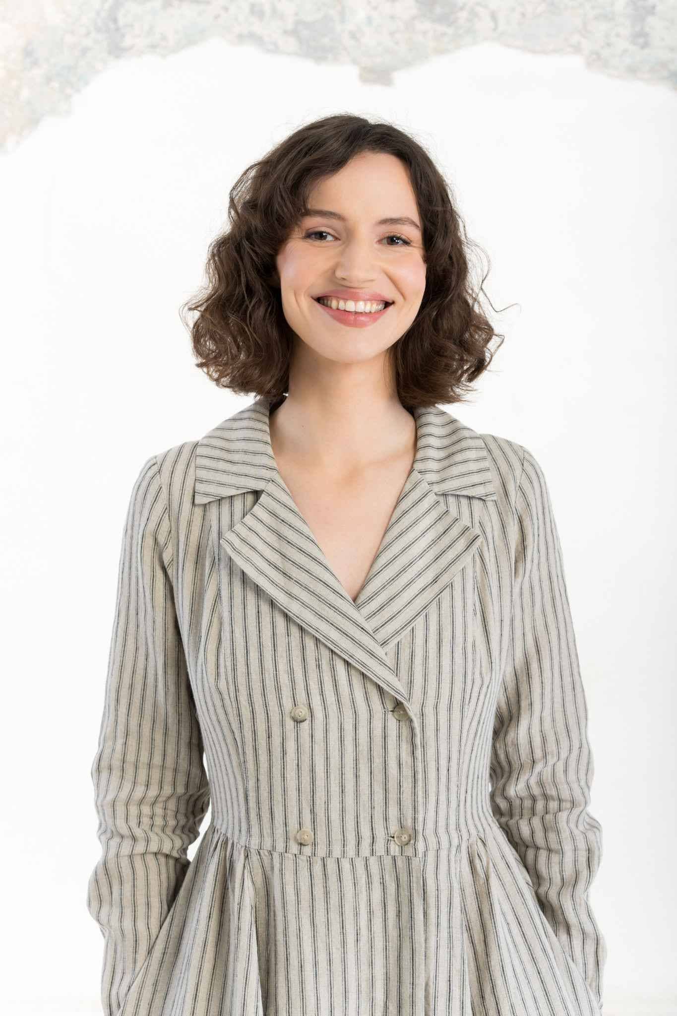 Son de Flor – wholesale Dress – Women's – Enola Dress, Long Sleeve30