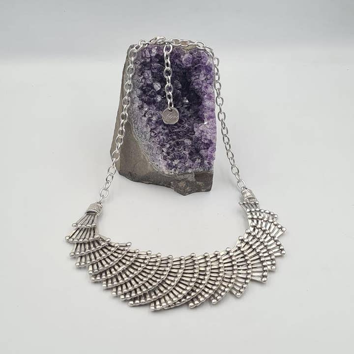 Fan Crest Necklace for wholesale by Volare