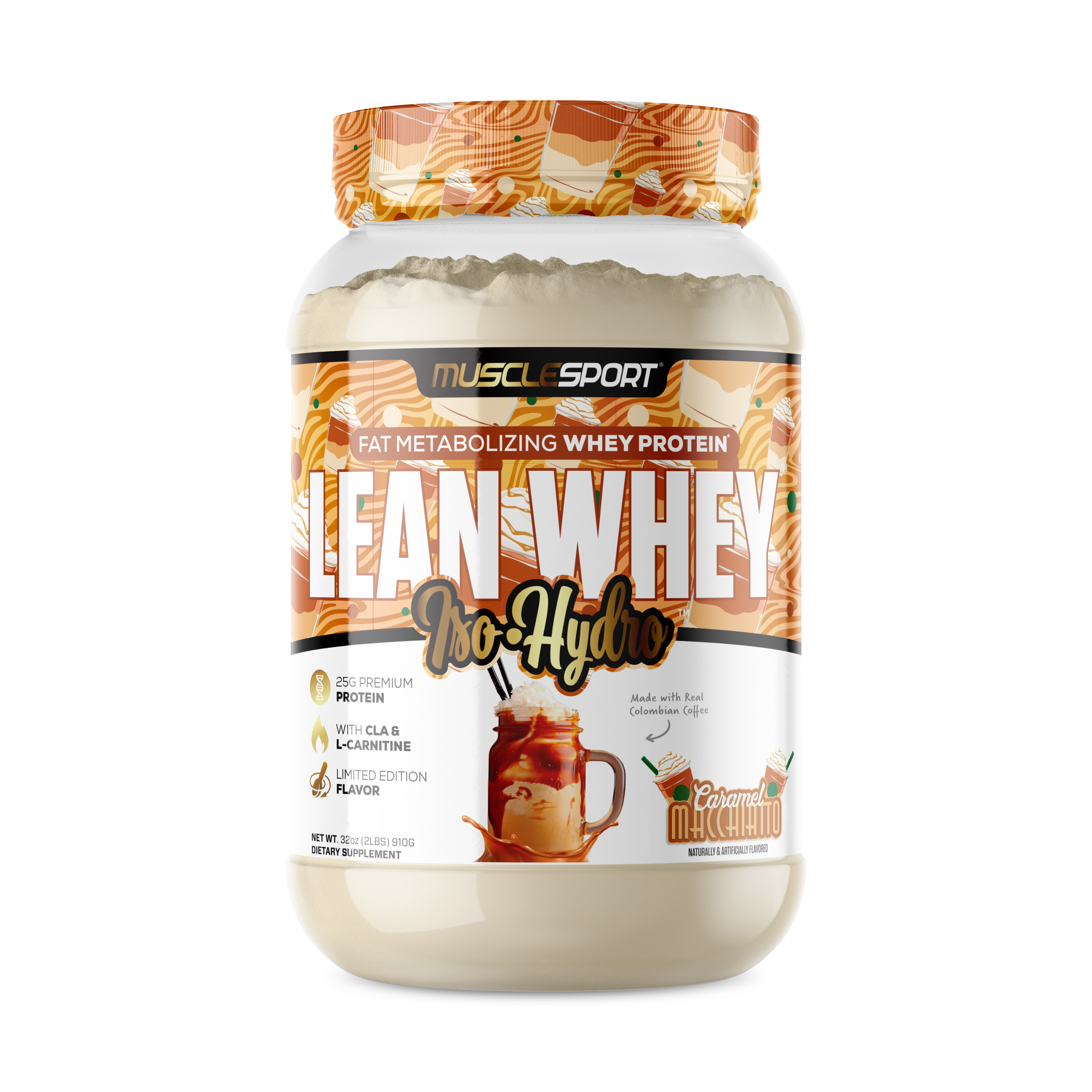 MuscleSport - Wholesale Protein/superfood powder - Lean Whey® Iso Hydro Gourmet Protein 2lb - Limited Edition47