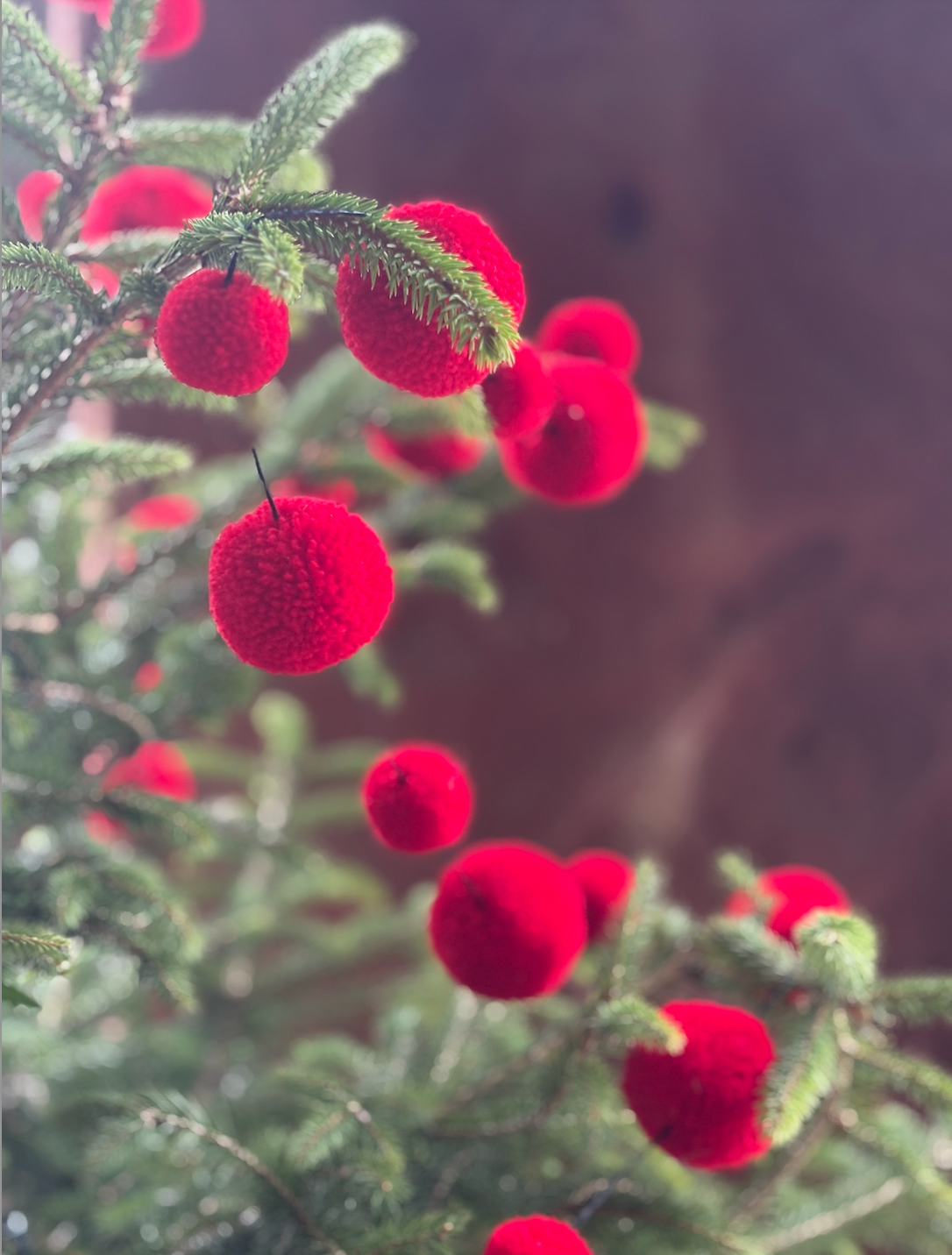 PomPom Galore - Wholesale Kerstdecoratie - Kerstmis Rode Pom Pom Slinger6
