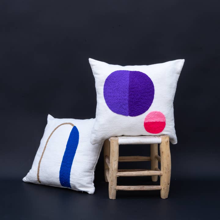woolsouk – Großhandel Zierkissen – Marokkanische Designer-Kissen, Schlafzimmer-Kissen, Wohnzimmer-Kissen