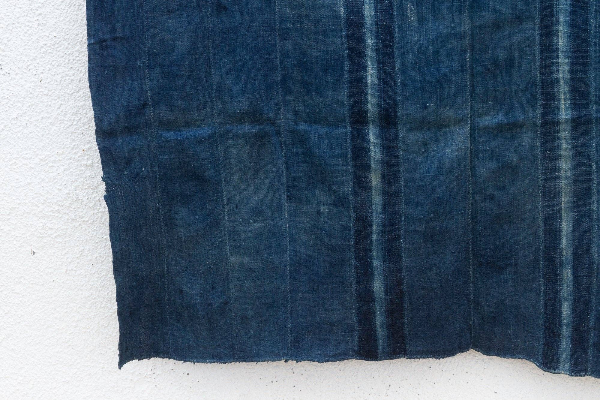 De-cor - Wholesale Throw blanket - Luno Indigo Mud Cloth2