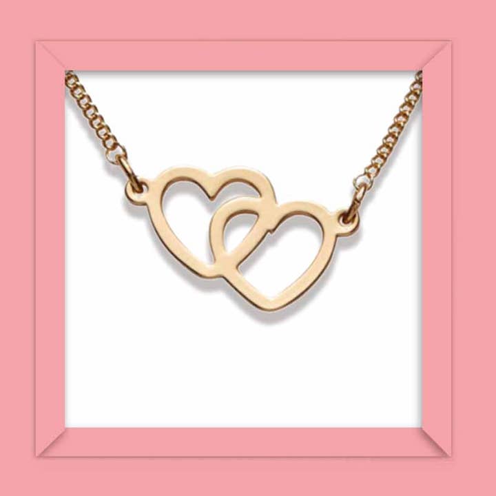 Carte Bijou - Collier Cœurs pour la vente par Draeger Paris