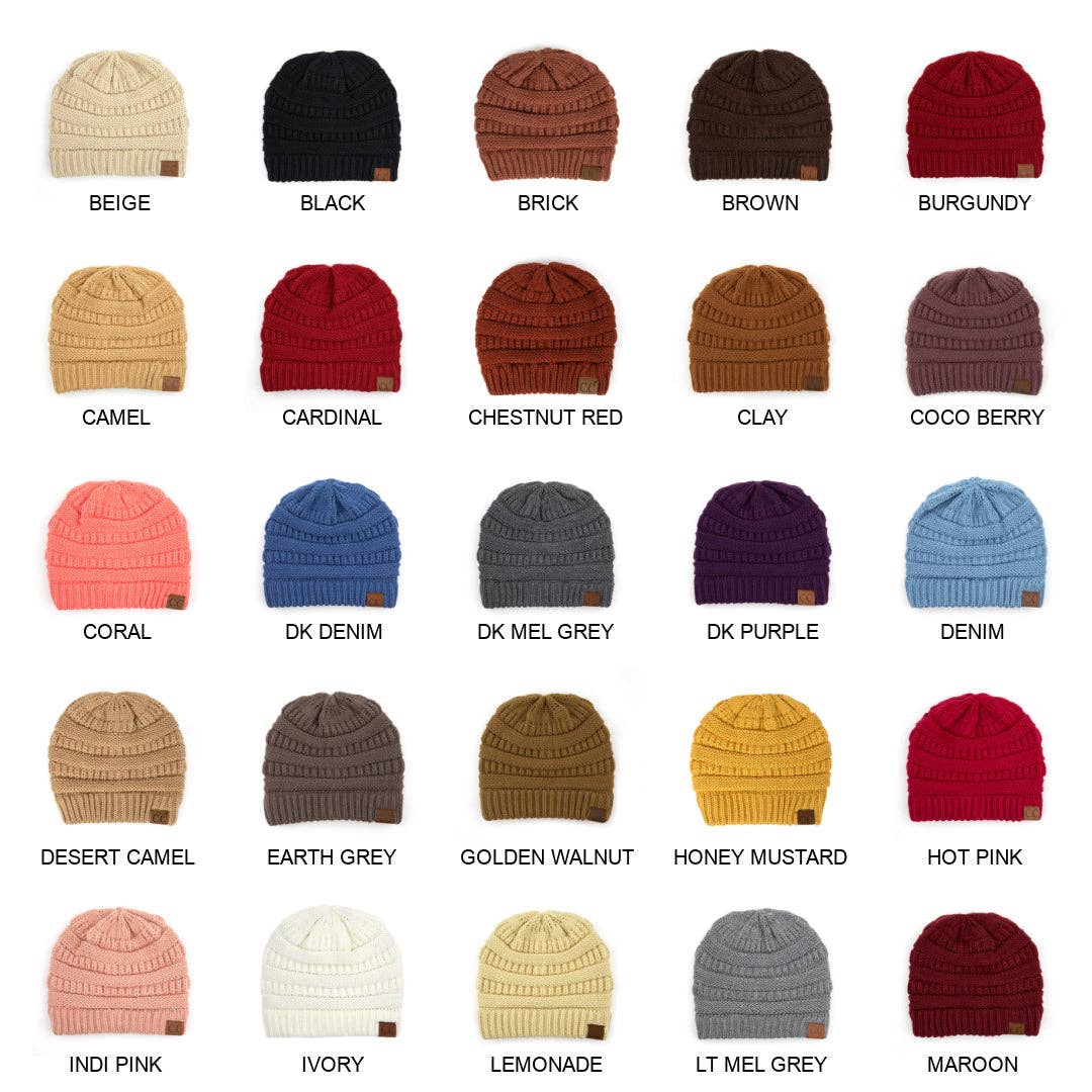 Truly Contagious - Wholesale Beanie - Women's - CC Popular Beanie ( HAT-20A )65