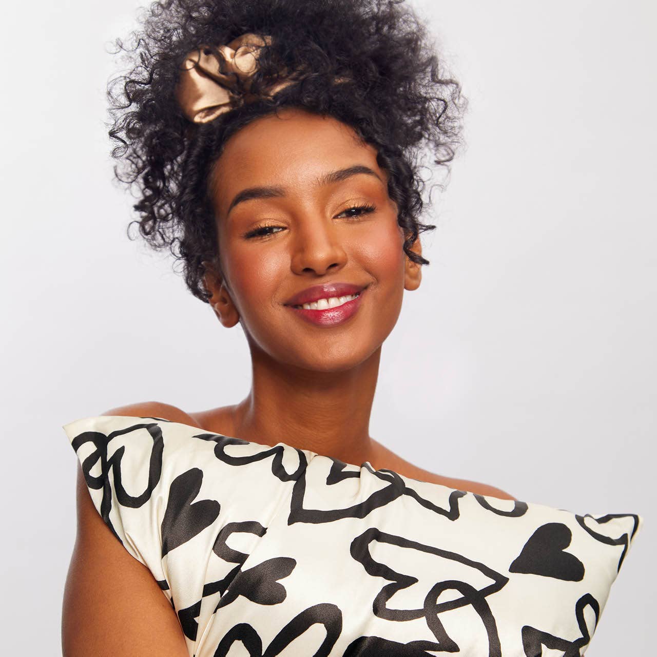 KITSCH – wholesale Örngott – Standard Satin Örngott - Hjärta4