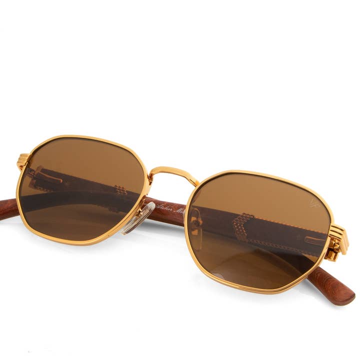 VF Atelier Mirage Woods: Detroit Player (Brown) for wholesale by Vintage Frames Company