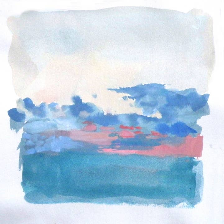 Puesta de sol del lago para venta al por mayor de Laurel Dugan