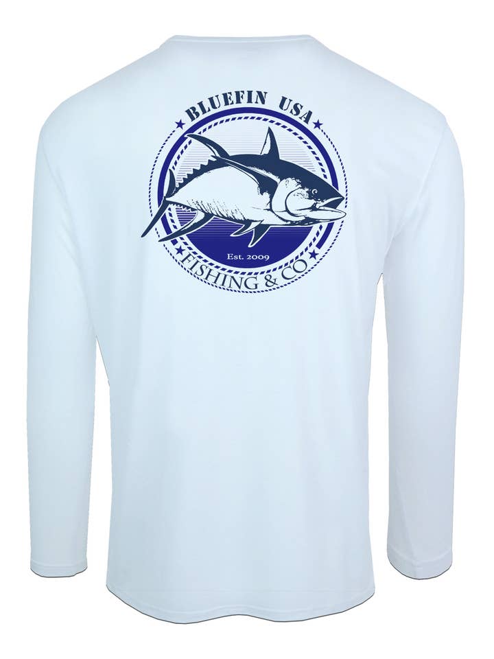 Camiseta Tuna Fishing & Co Tech para venta al por mayor de Bluefin USA