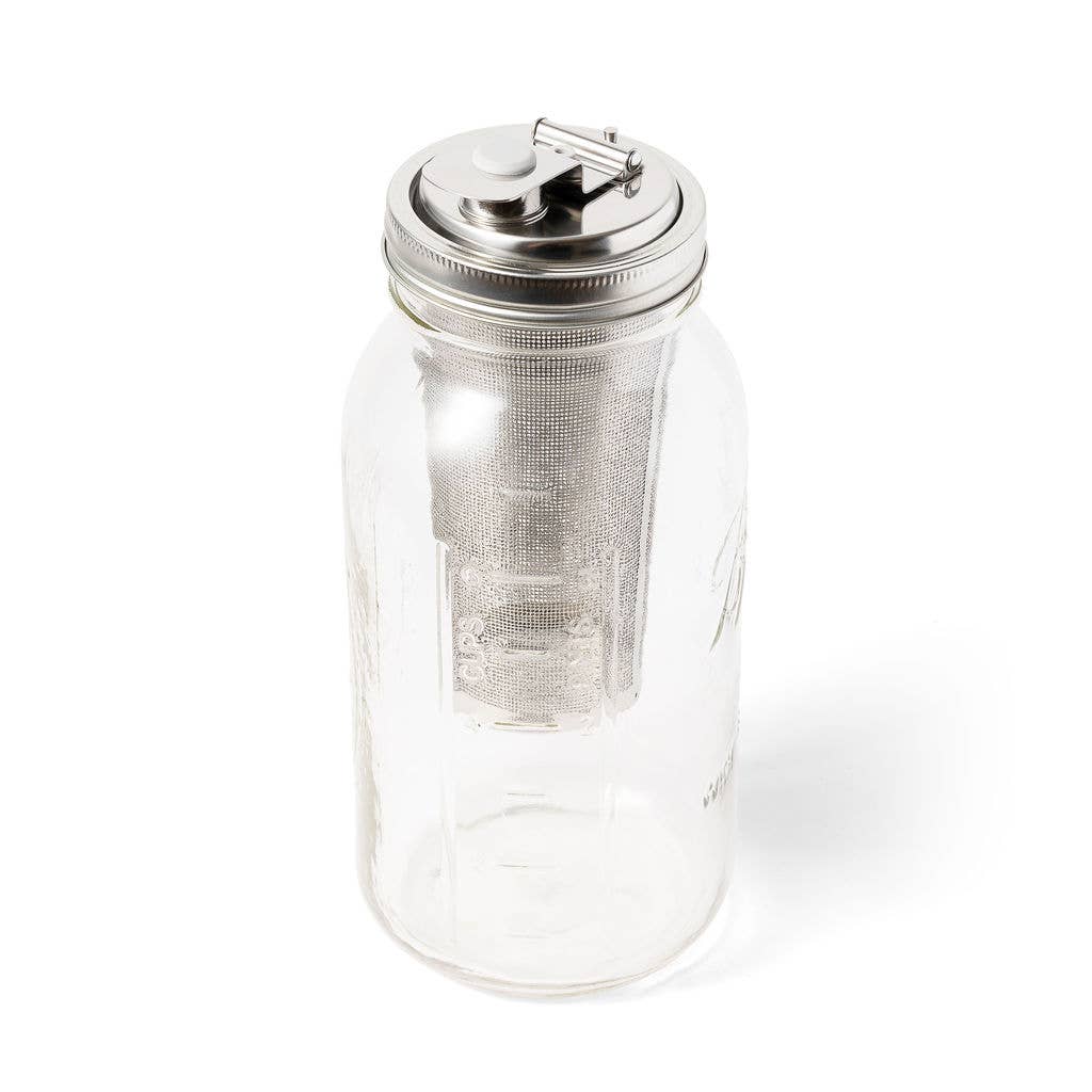 Fox Run Brands - Wholesale Tea strainer/infuser - Jarware Cold Brew Tea Infuser for Wide Mouth Mason Jar2