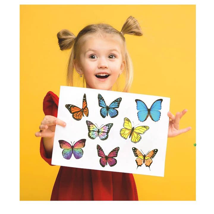 KiddieKickz - Wholesale Sticker - Kids & Baby - 50pcs/set Colorful Butterfly Creative Graffiti Sticker3