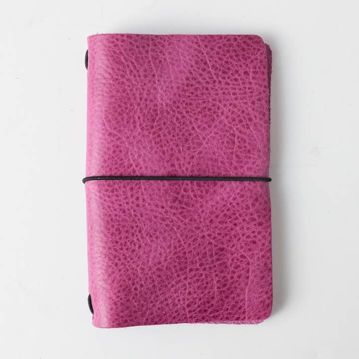 Pink Bulldog Travel Notebook for wholesale by KMM & Co.