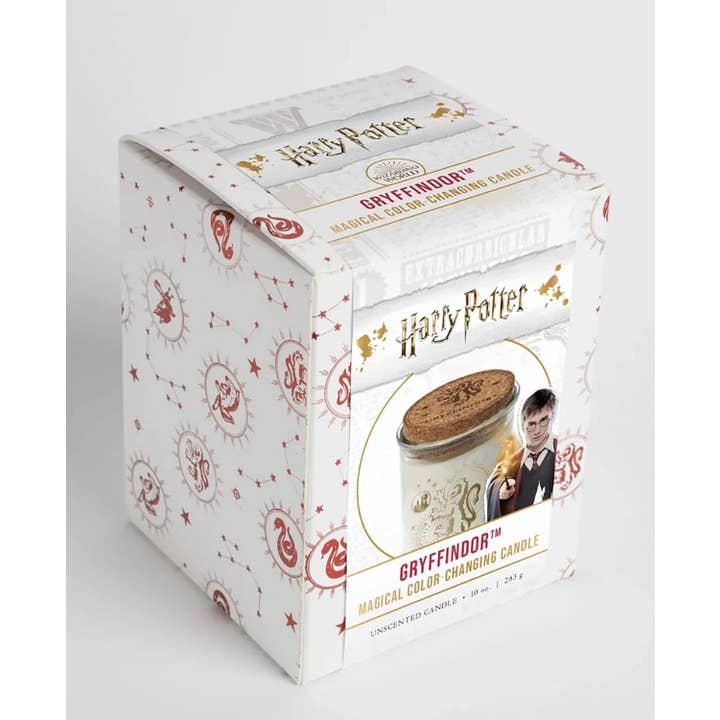 Cardshouse - Wholesale Jar/Filled Candle - Harry Potter: Magical Color-changing Gryffindor Candle Insight Editions