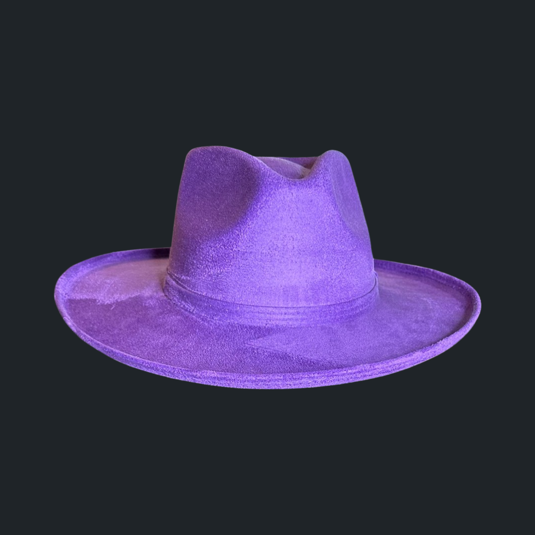 Nati Natash - Wholesale Fedora - Uniseks - Rolled Up Rancher hoed van vegan suede18