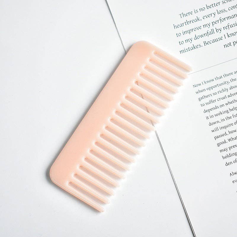Dipped Shop - Wholesale Hair Brush/Comb - Acrylic Square Mini Portable Hair Combs DP25E68713