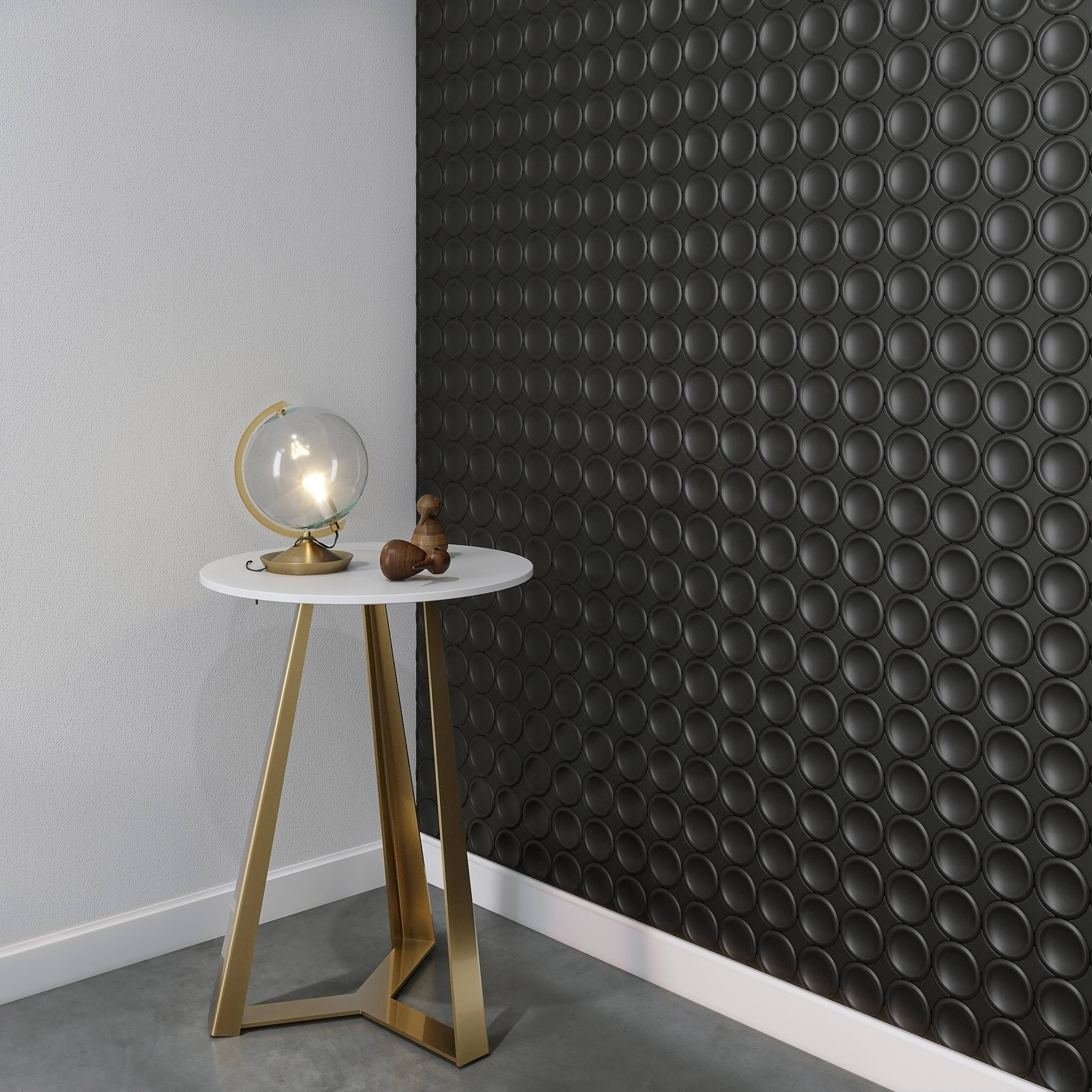 Thomas Avenue Ceramics - Wholesale Wall Tile - 12"x12" Ceramic Circular Mosaic Tile12