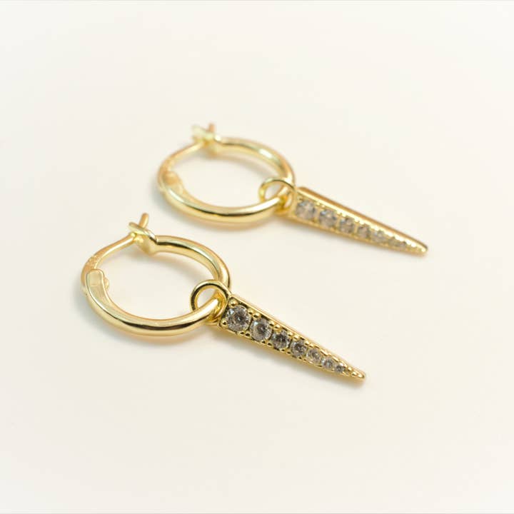 or boucles d'oreilles à pointes - grandes créoles
- grandes créoles en vente sur Faire2