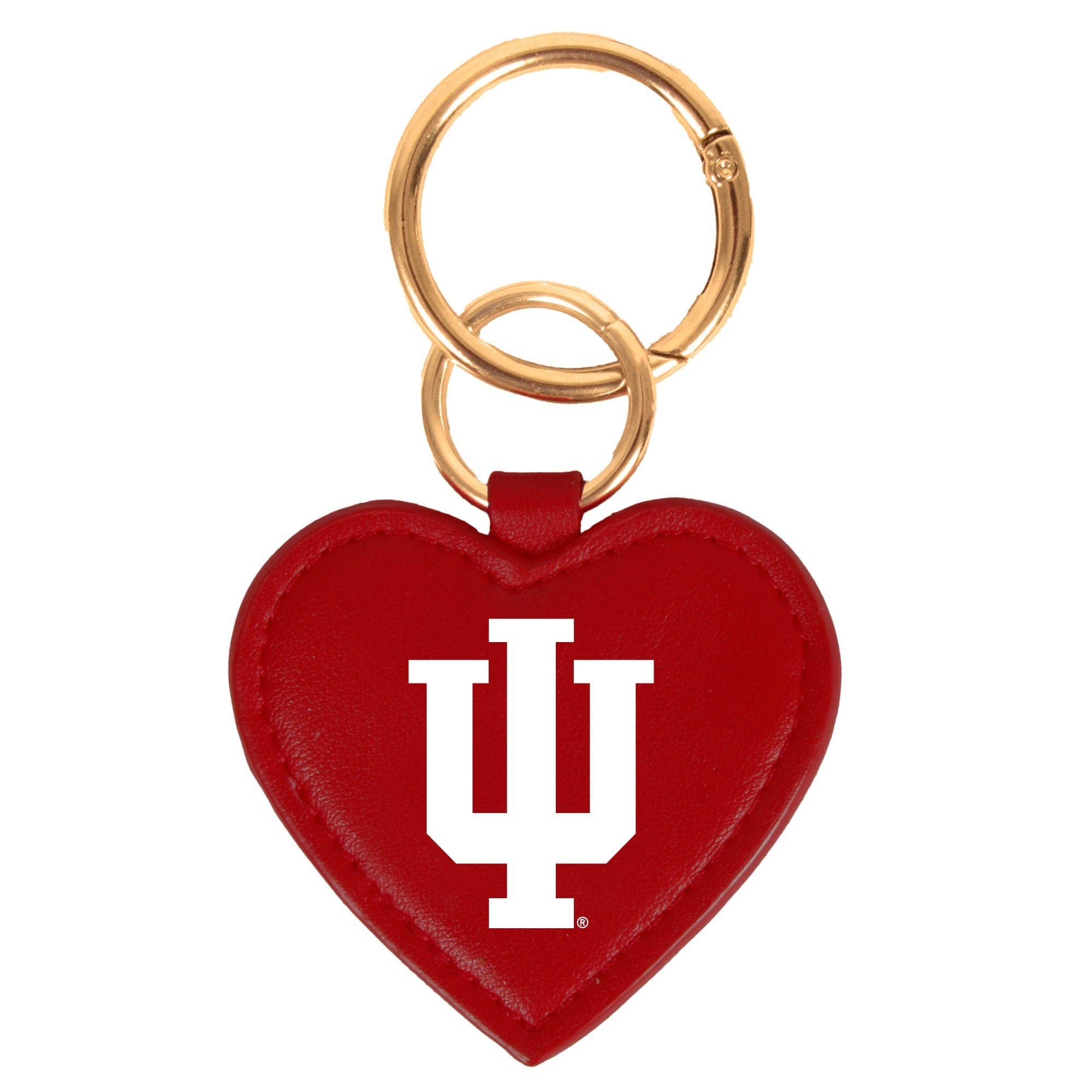 Desden - Wholesale Keychain - Women's - Indiana Hoosiers Heart Purse. Charm/ Key Ring by Desden0