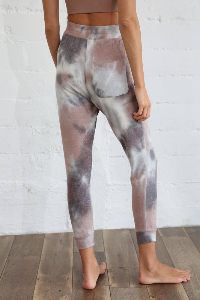 Mocha Charcoal BP740 | French Terry Jogger Pants for wholesale on Faire2