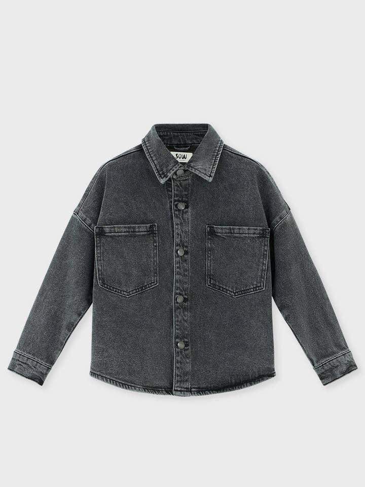 OVERSIZED DENIM SHIRT for wholesale by SOW Kids