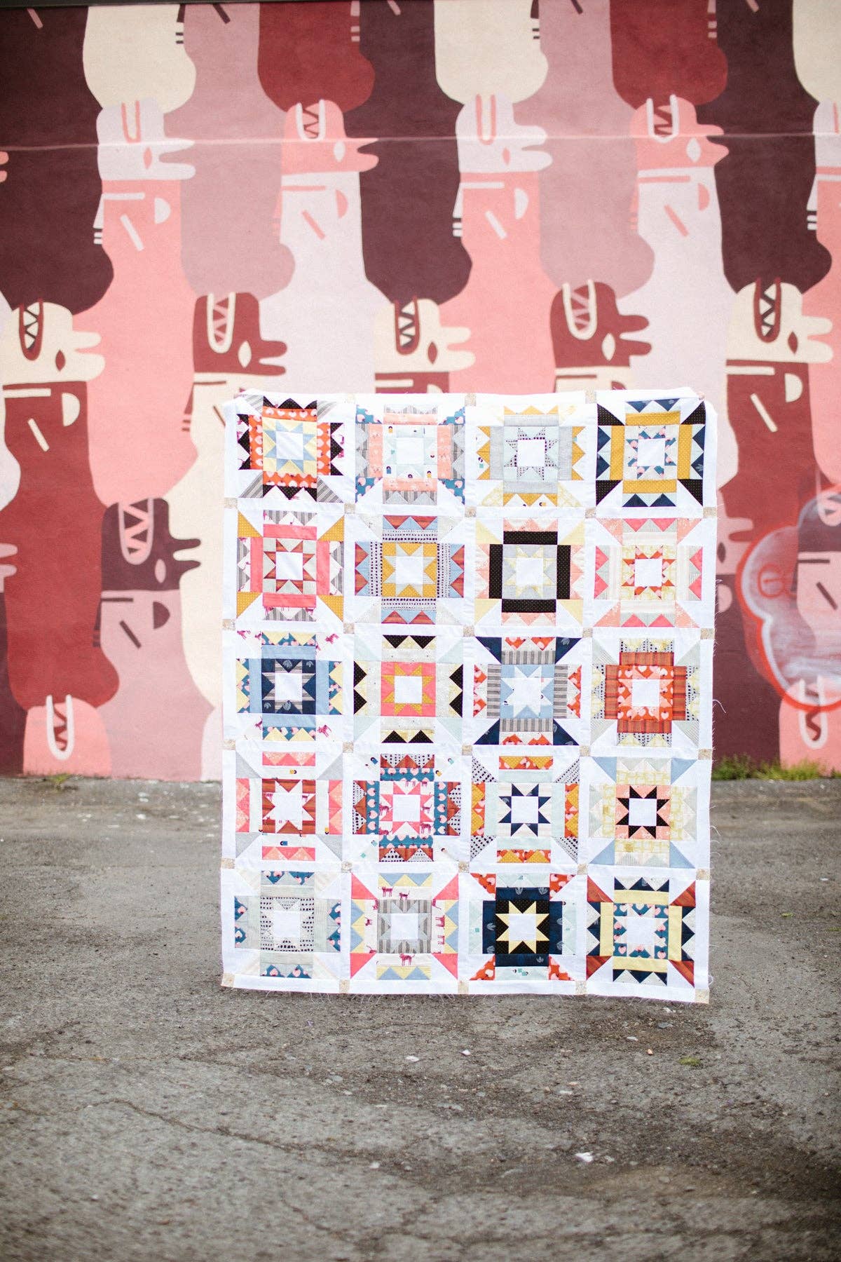 Then Came June - Wholesale Craft Sewing Kit - Nova Star Quilt Pattern - Printed12