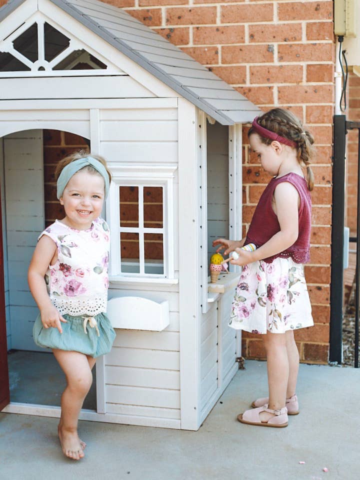 With Love for Kids - Wholesale Skirt – Kids - COTTON MUSLIN Paperbag Skirt - HARPER1