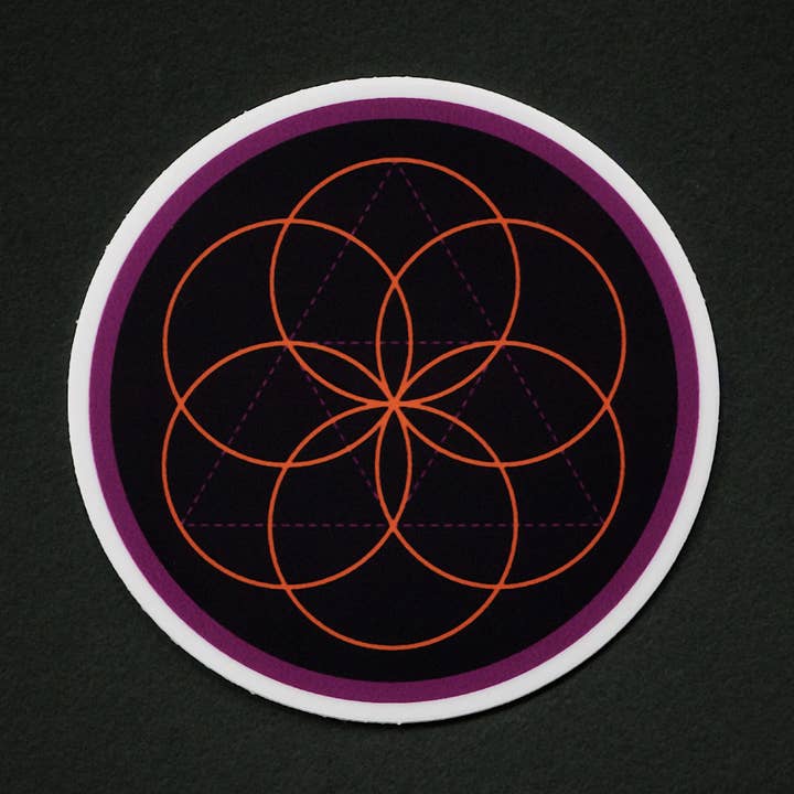 Seed of Life Sticker for wholesale by Starseed Supply Co.