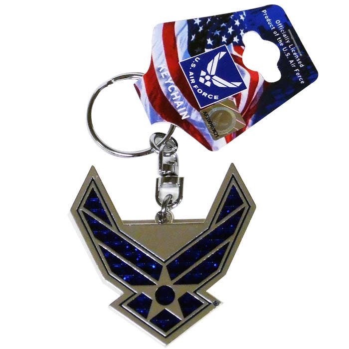 Usaf Keychain Shanghai Diamond for wholesale by Jenkins Enterprises
