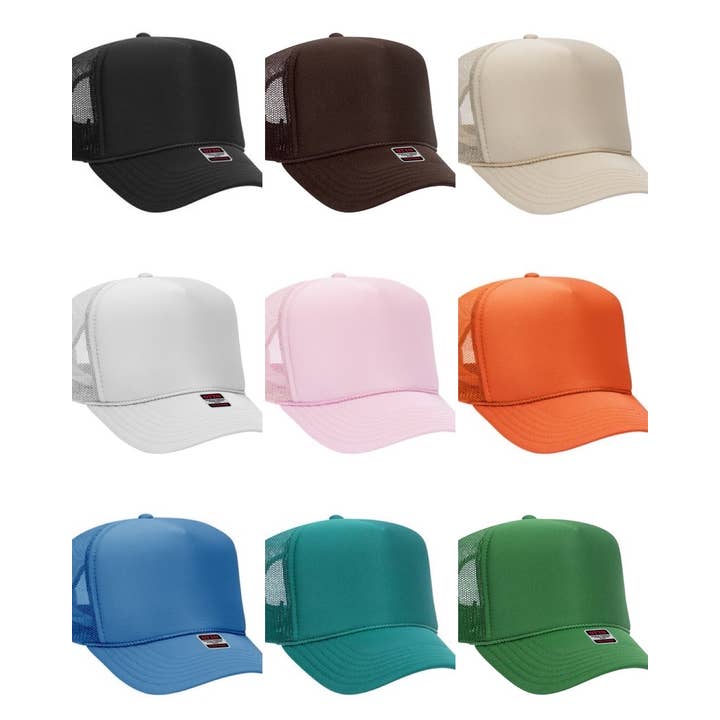 Happy Hour - Wholesale Trucker Hat - Unisex - Custom Trucker Hat: