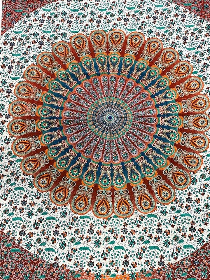 Paisley Mandala Tapestry B72 for wholesale by Rising International Inc