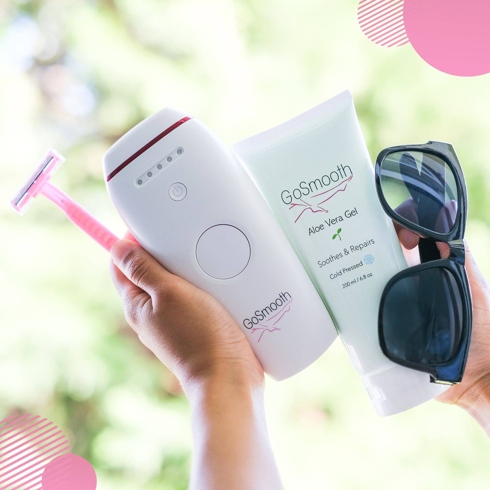 GoSmooth - Wholesale Electronic Skincare Device - GoSmooth IPL Kit Classic7