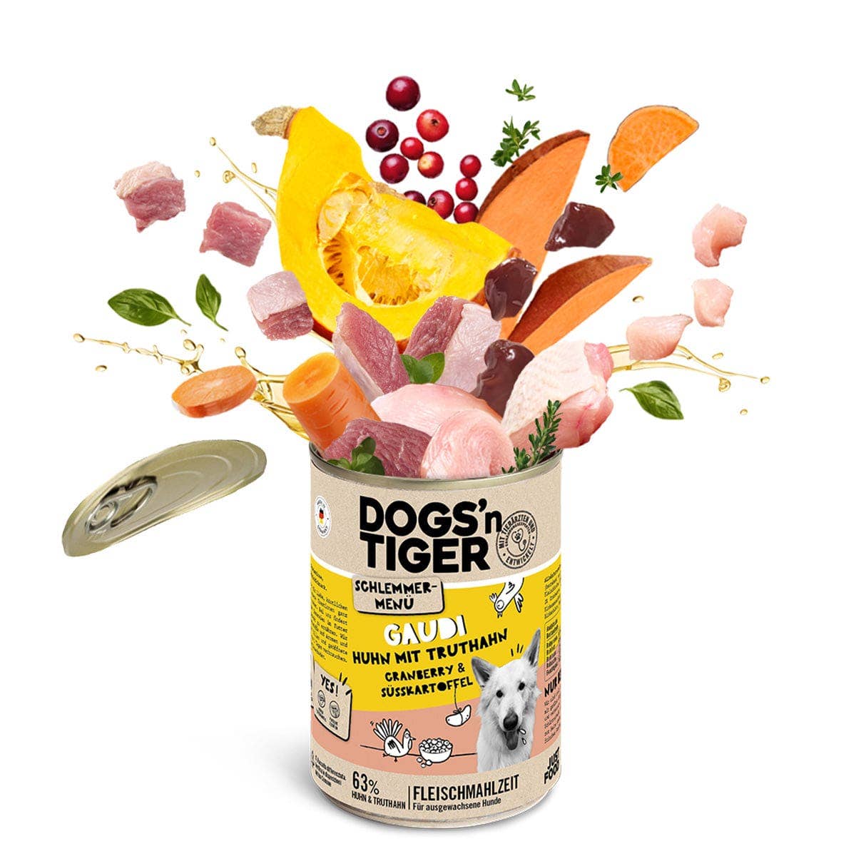 Dogs’n Tiger - Wholesale Pet Food - Dog - Dogs'n Tiger Adult Dog Food Gaudi Chicken & Turkey2