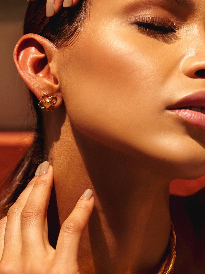 Gloria Studs for wholesale by Katy Bustillo