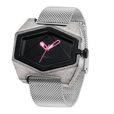 Montre Phantom P en maille argentée infinie pour la vente par Mistura Timepieces