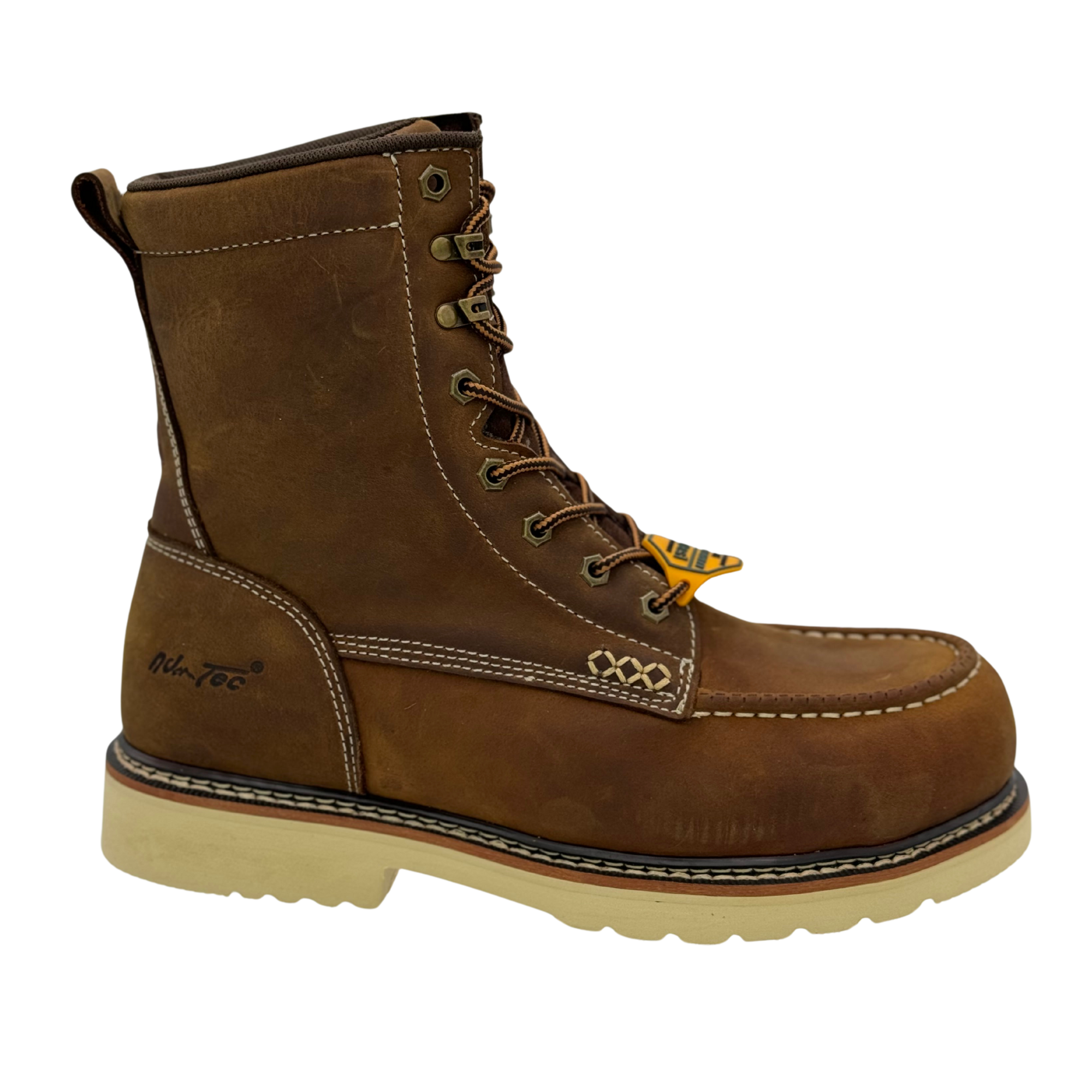 AdTec - Wholesale Boots - Men's - Men's Apex 8" Moc Toe Work Boot Urbanite Outsole - 91821