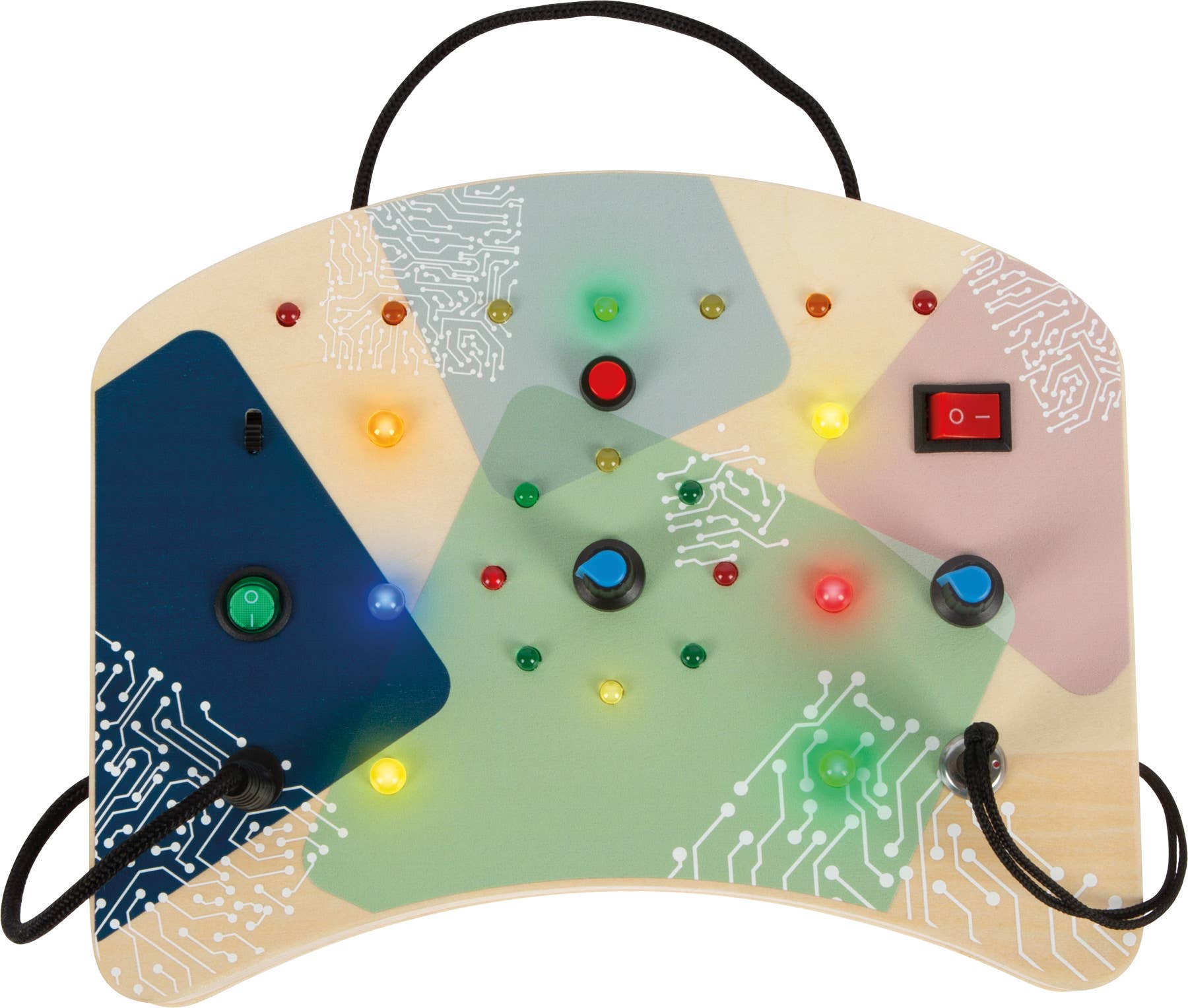 small foot - Wholesale Electronic Toy - Kids & Baby - Motor Board LED Light and Switch | Busy Board | Wood1