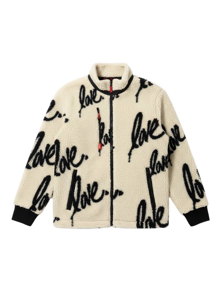 The Love Sherpa Jacket for wholesale by Ruben Rojas Live Through Love