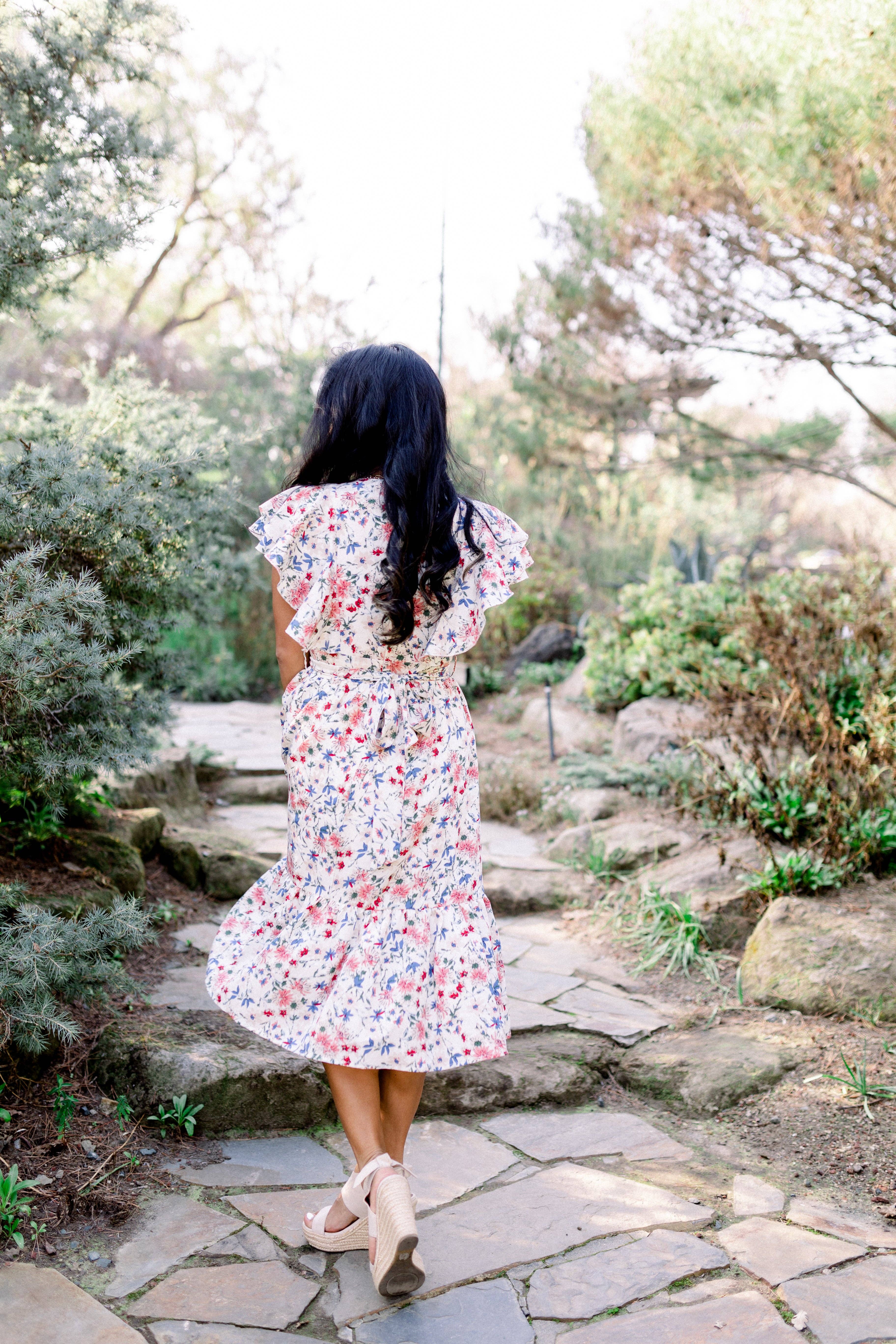 Peony Alley - Venta al por mayor Vestido - Mujer - Vestido midi Alina Floral1