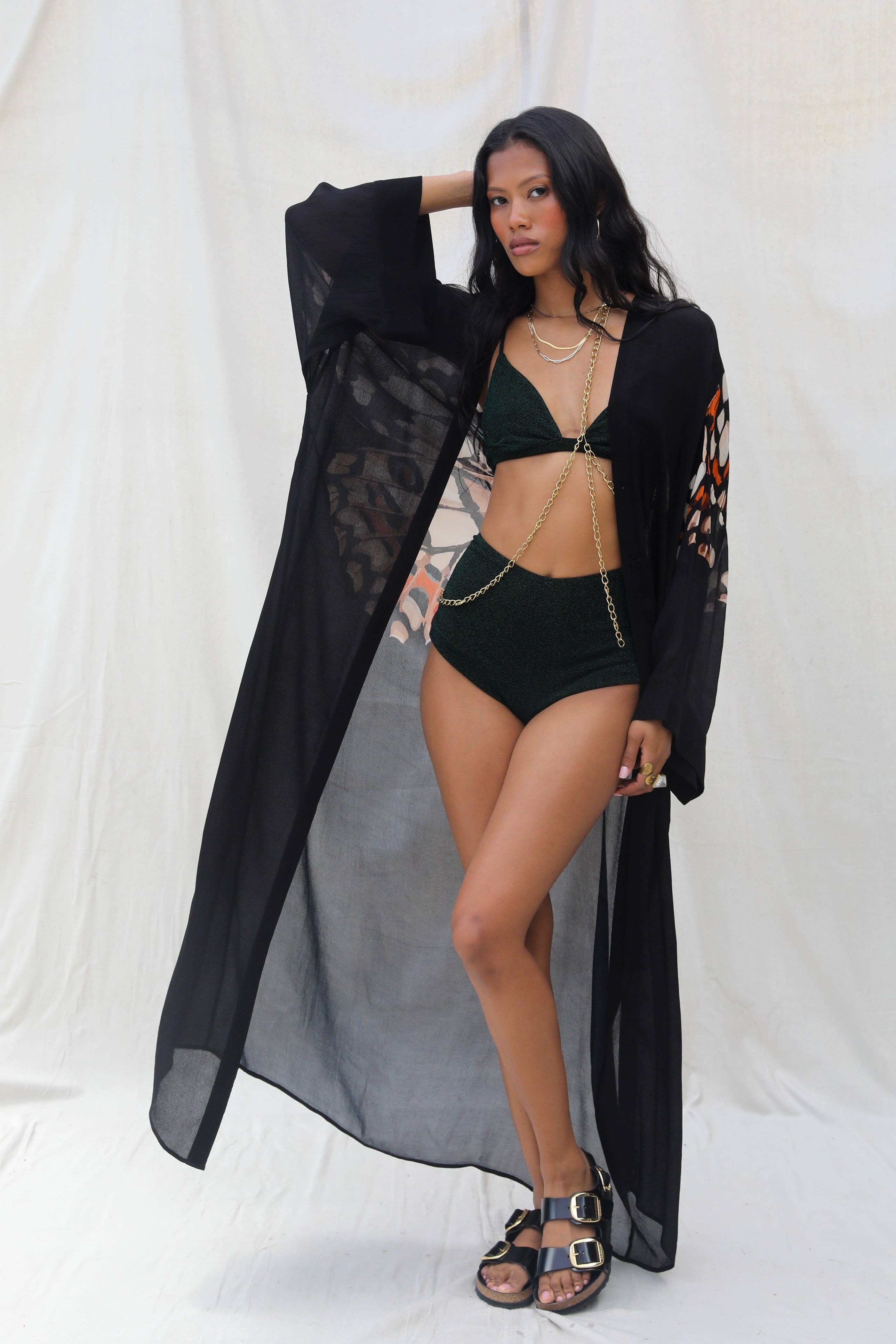 Metamorphosis Vanilla Silk Road Kimono for wholesale on Faire7