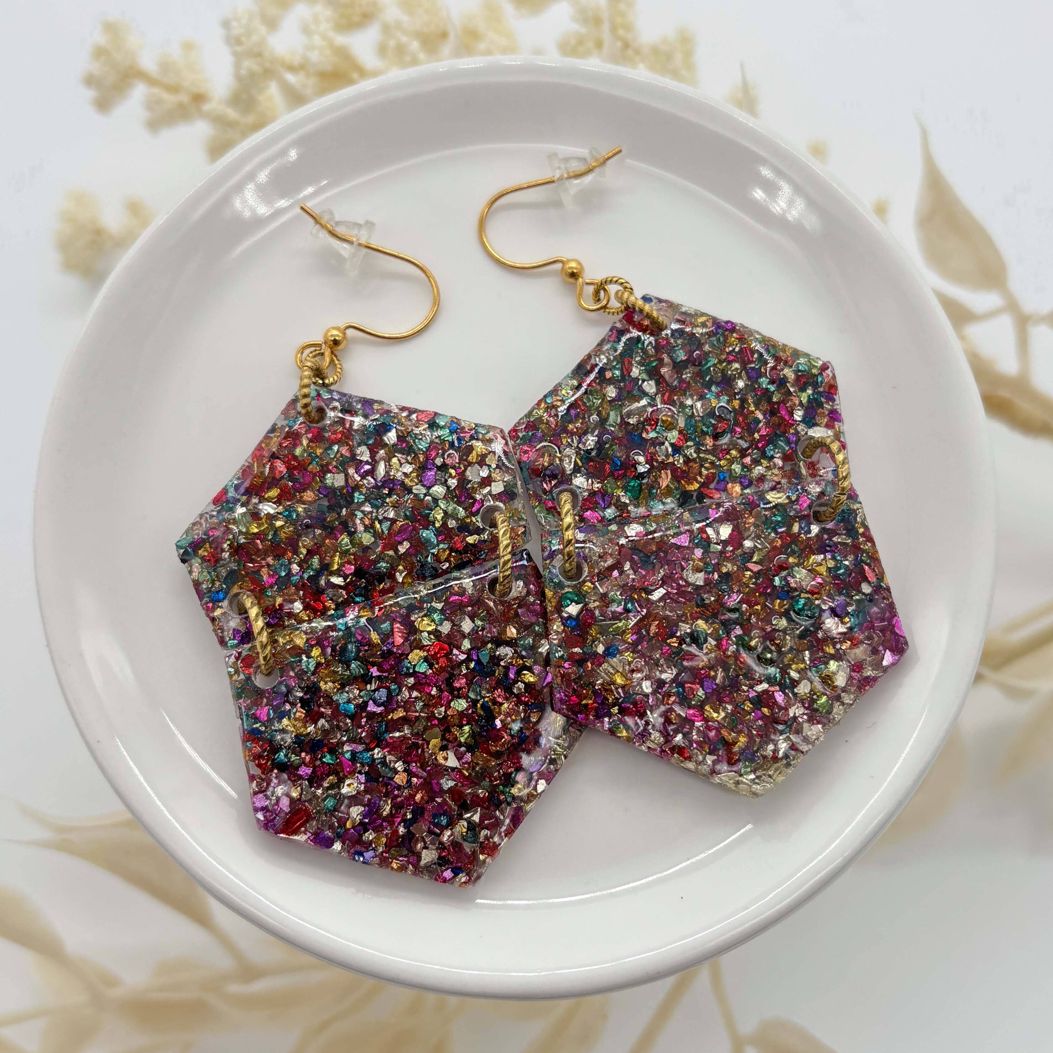 Jenica Jewelry - Wholesale Dangle Earrings - Colorful Lightweight Statement Earrings1