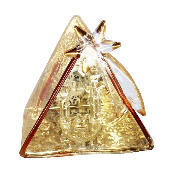 crib square, gold for wholesale by FW-Glas
