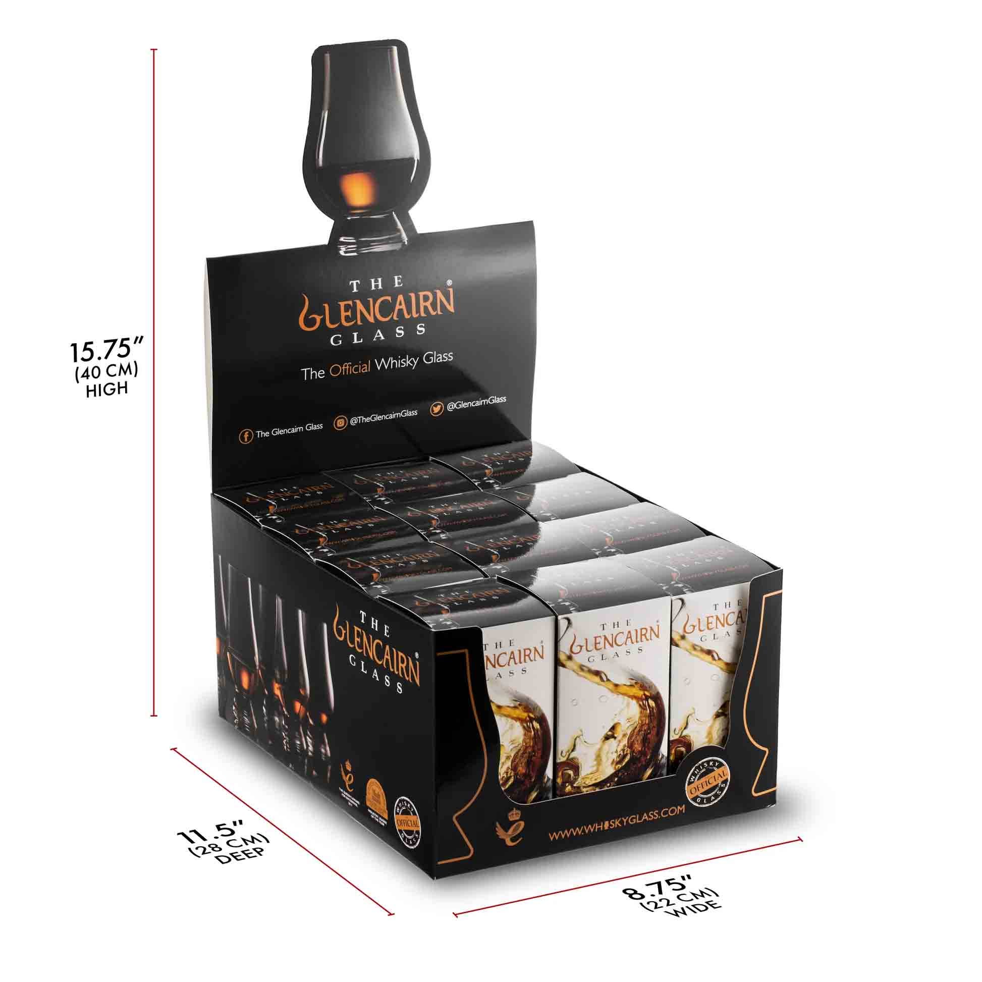 ThousandOaksBarrelCo. - Wholesale Cocktail/Liquor Glass - 12 Individually Boxed Glencairn Glasses in Display Packaging4