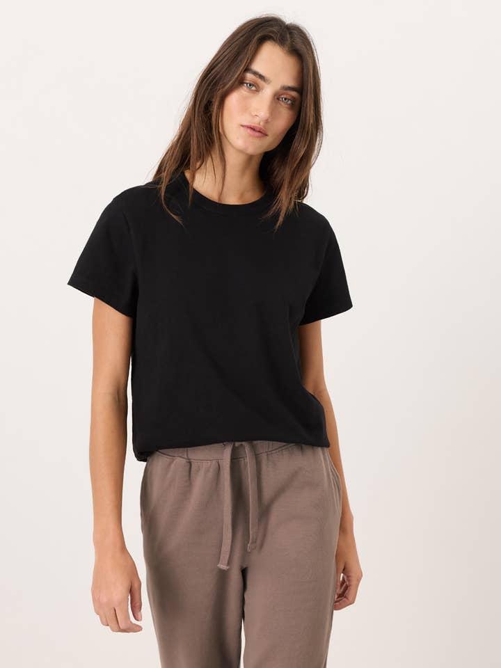 Women's Soft-Slub Essential Crewneck Tee for wholesale by Pact