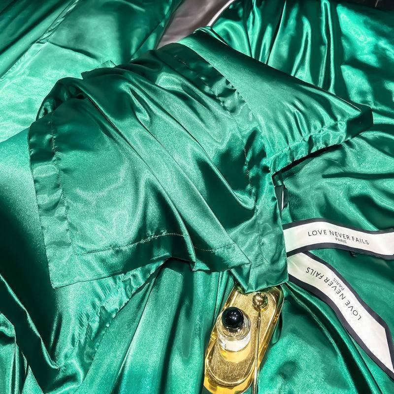 SueSilkHK - Wholesale Hoofdkussenhoes/met rits - Set van 2 satijnen kussenslopen voor haar en huid, 20 x 30 inch (50 x 76 cm), glanzende kussensloop met envelopsluiting, handgemaakte zijden kussensloop, cadeau voor haar5